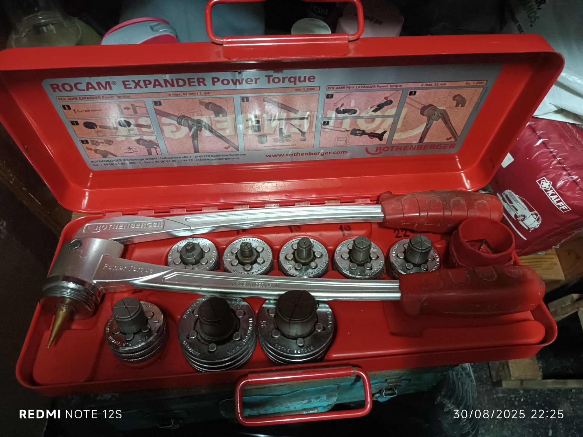 Ferramenta Rothenberger Rocam torque expander