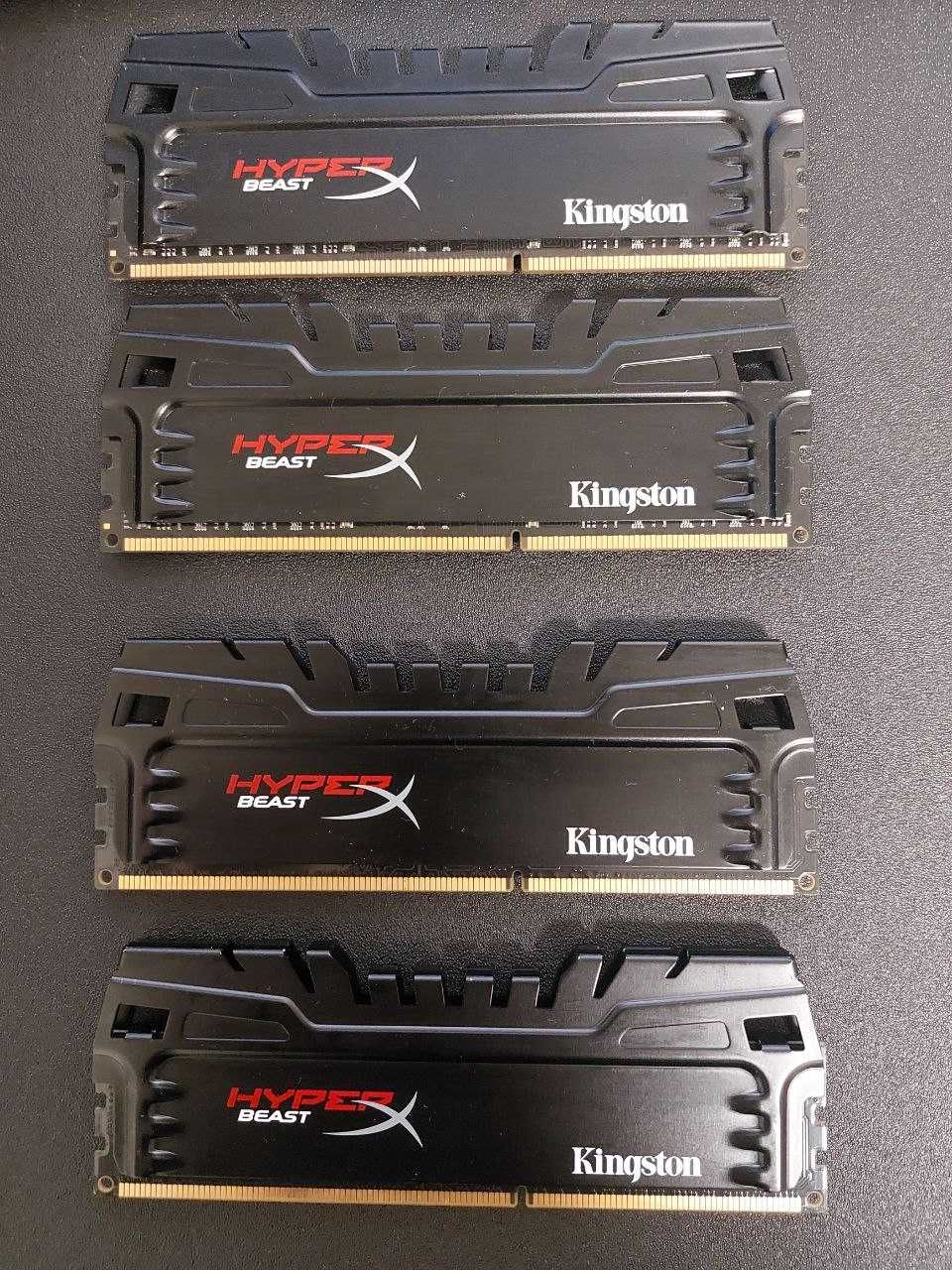 Оперативная память Kingston HyperX Beast DDR3 [2X4,2X8-1600,2400 mhz]