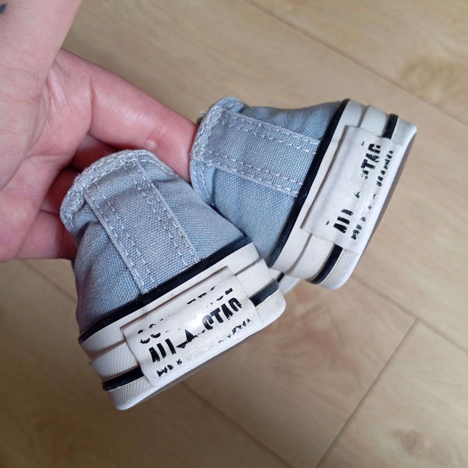 Trampki Converse All Star 38 24,5 cm błękitne krótkie
