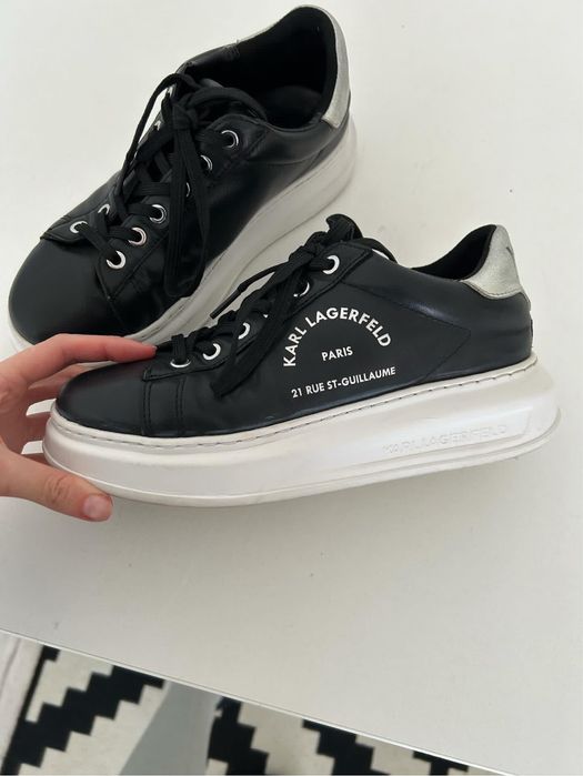 Кросівки шкіряні Karl Lagerfeld оригінал.