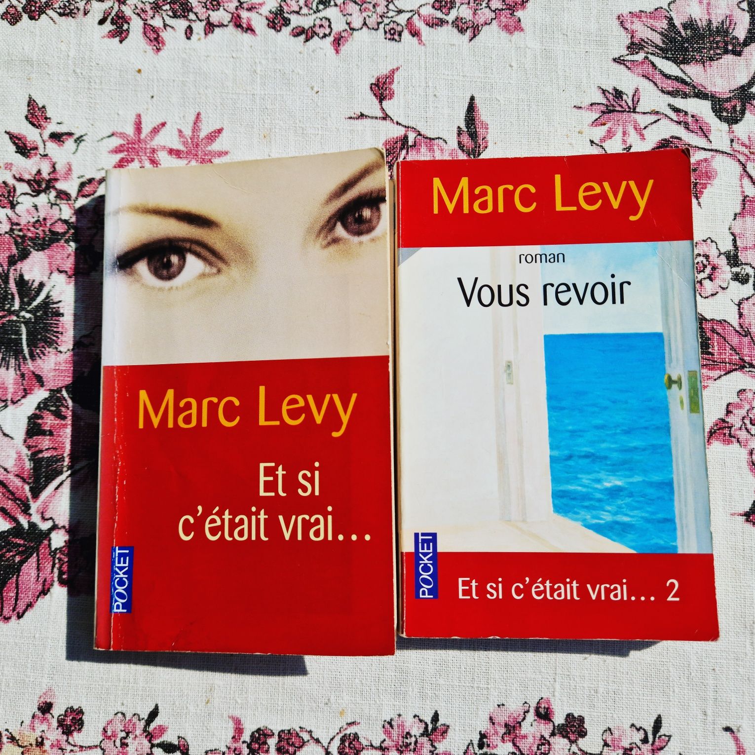 Dwie książki Marc Levy po francusku