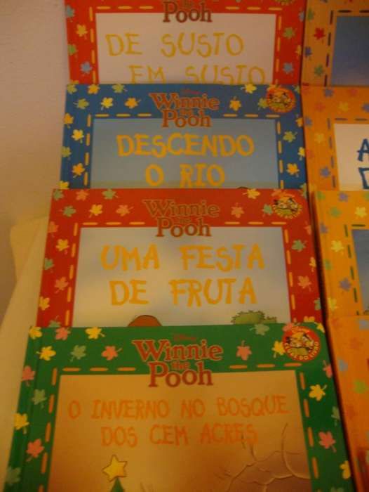 Livros Disney Winnie the Pooh- Clube do Livro (Novos)