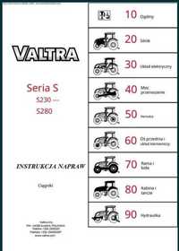 Instrukcja napraw ciągnika Valtra S 230, S 240, S 260, S 280 PL