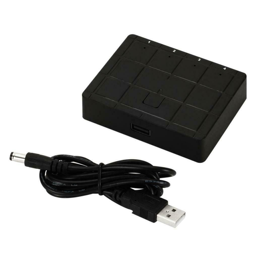 Switch Adapter USB 2.0 - 4x USB B Skaner Drukarka Dysk twardy HUB