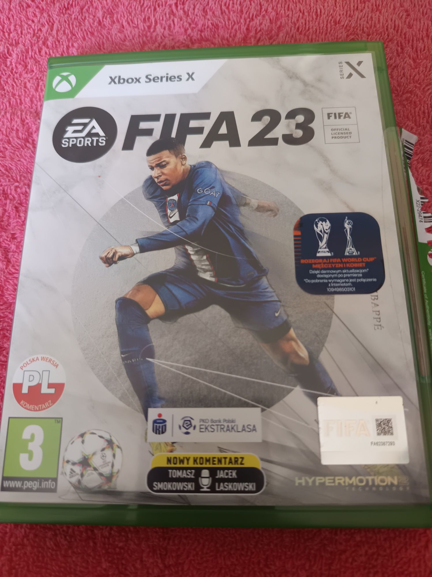 Zestaw FIFA 22 i FIFA 23 gry PL Xbox Series X