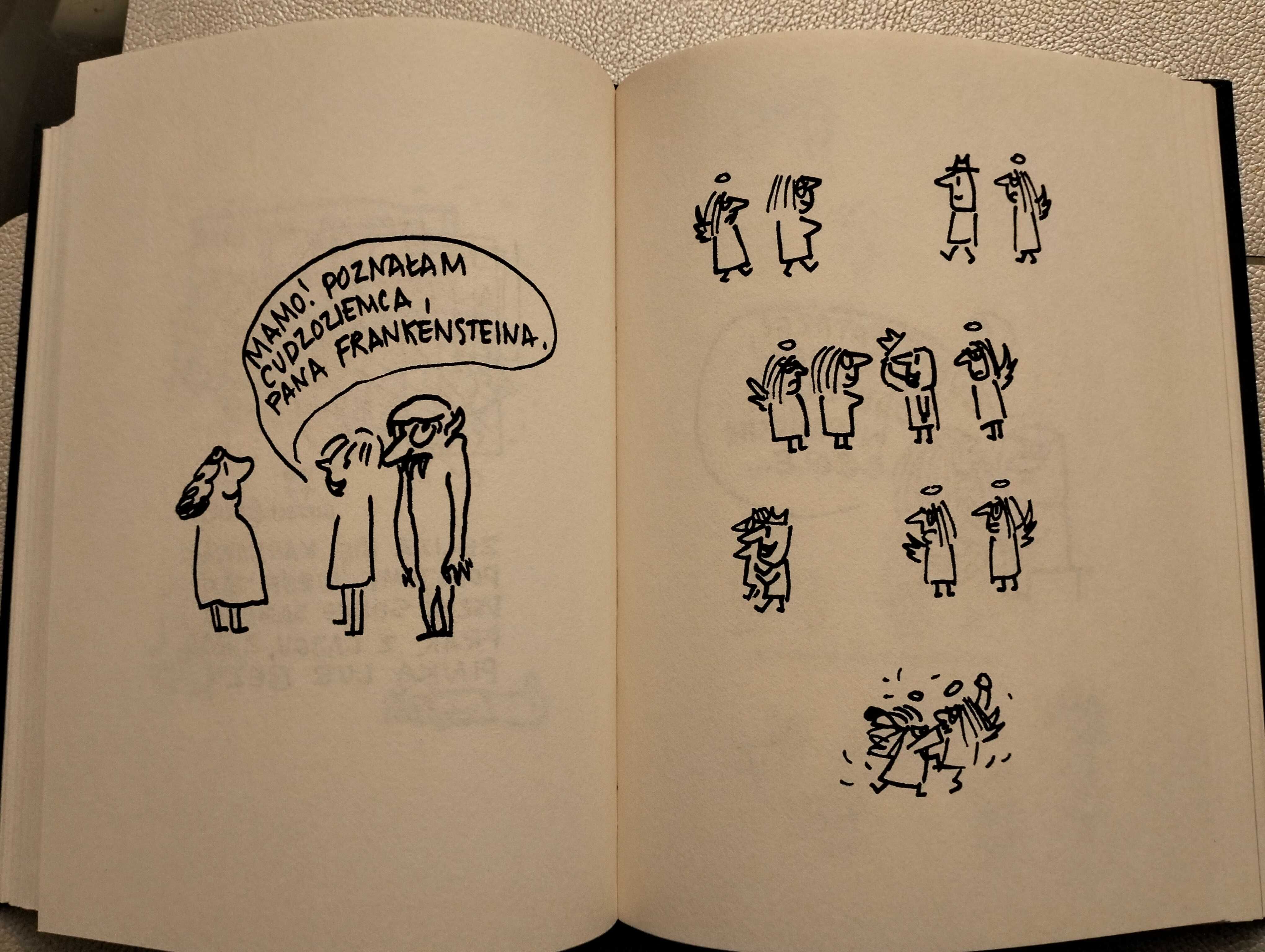 Mrożek Rysunki wybrane - album z grafikami