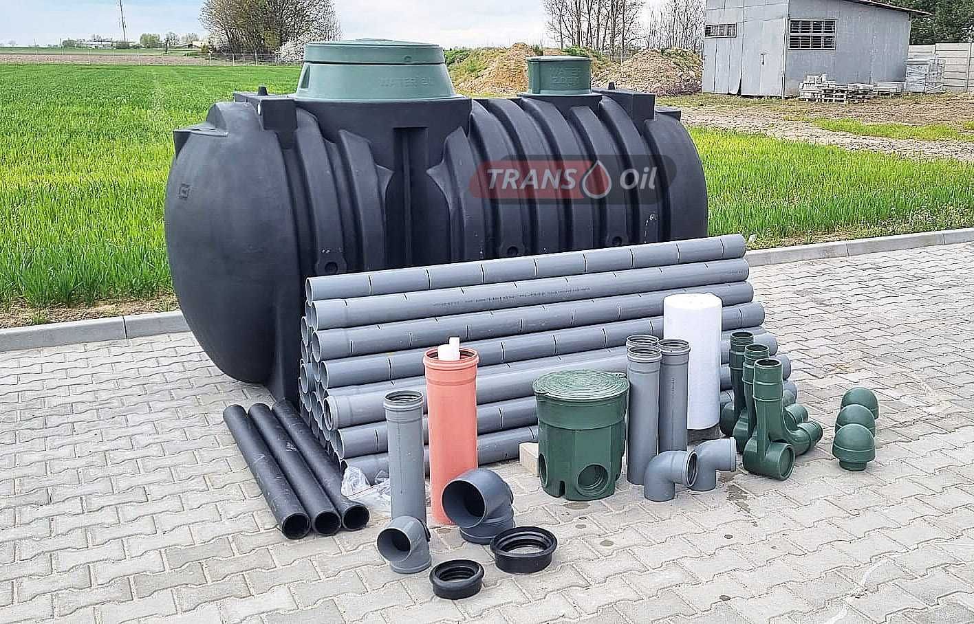 Oczyszczalnia ekologiczna DWUKOMOROWA 3000L PRODUKT POLSKI DLA 6 OSÓB