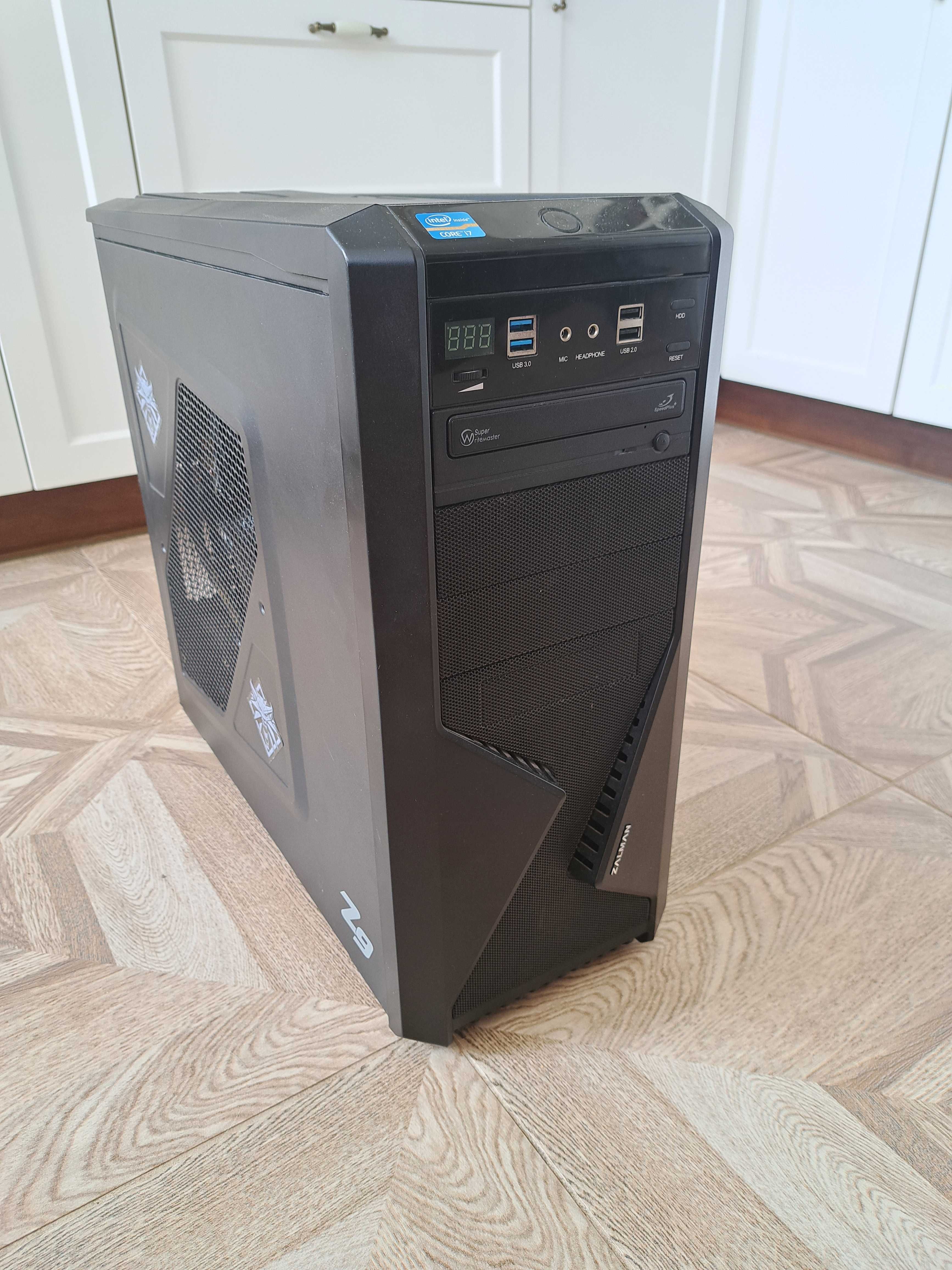 Komputer i7 3770k, 1070 Ti ARMOR 8 GB, 16 gb ram, SSD+HDD, Windows 10