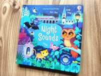 Usborne Night Sounds książeczka dźwiękowa po angielsku