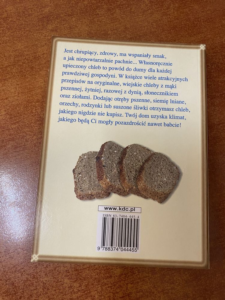 Książka- Pieczenie chleba- T.Barowicz