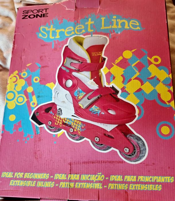 Patins em linha para iniciantes