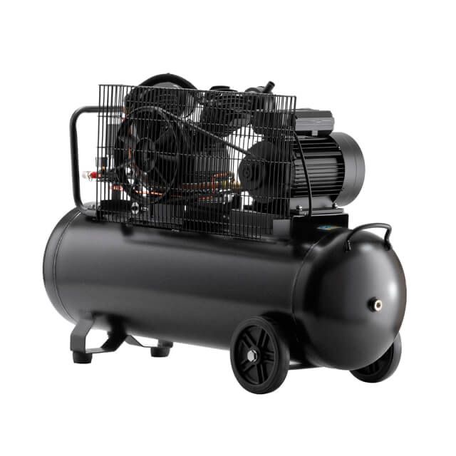 Компресор  100л, Intertool 3 кВт, 220 В, 10 aтм, 500 л/хв. 2 циліндри