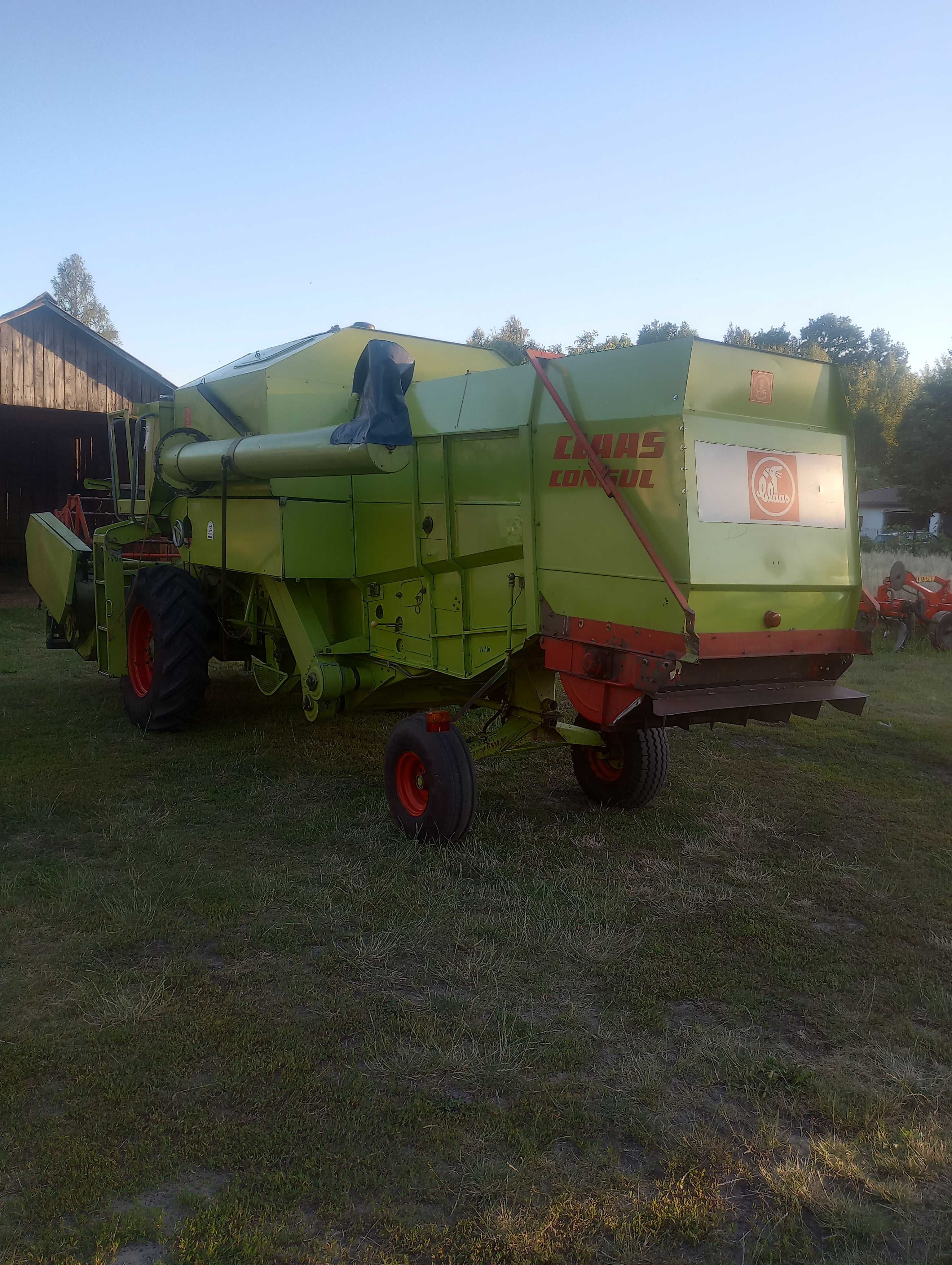 Claas Consul z sieczkarnią