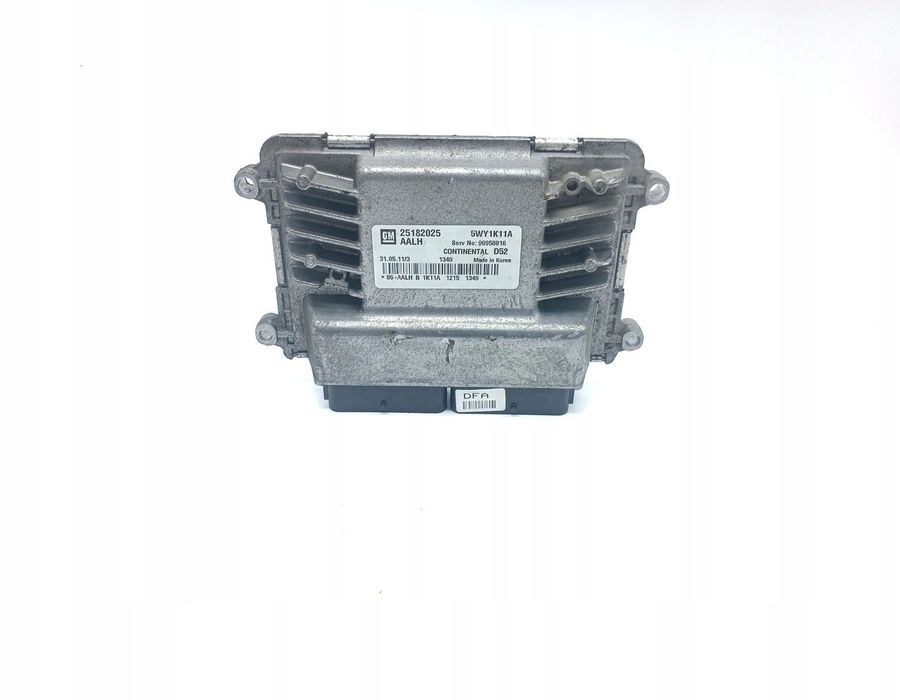 KOMPUTER SILNIKA STEROWNIK CHEVROLET SPARK III 1.0 25182025