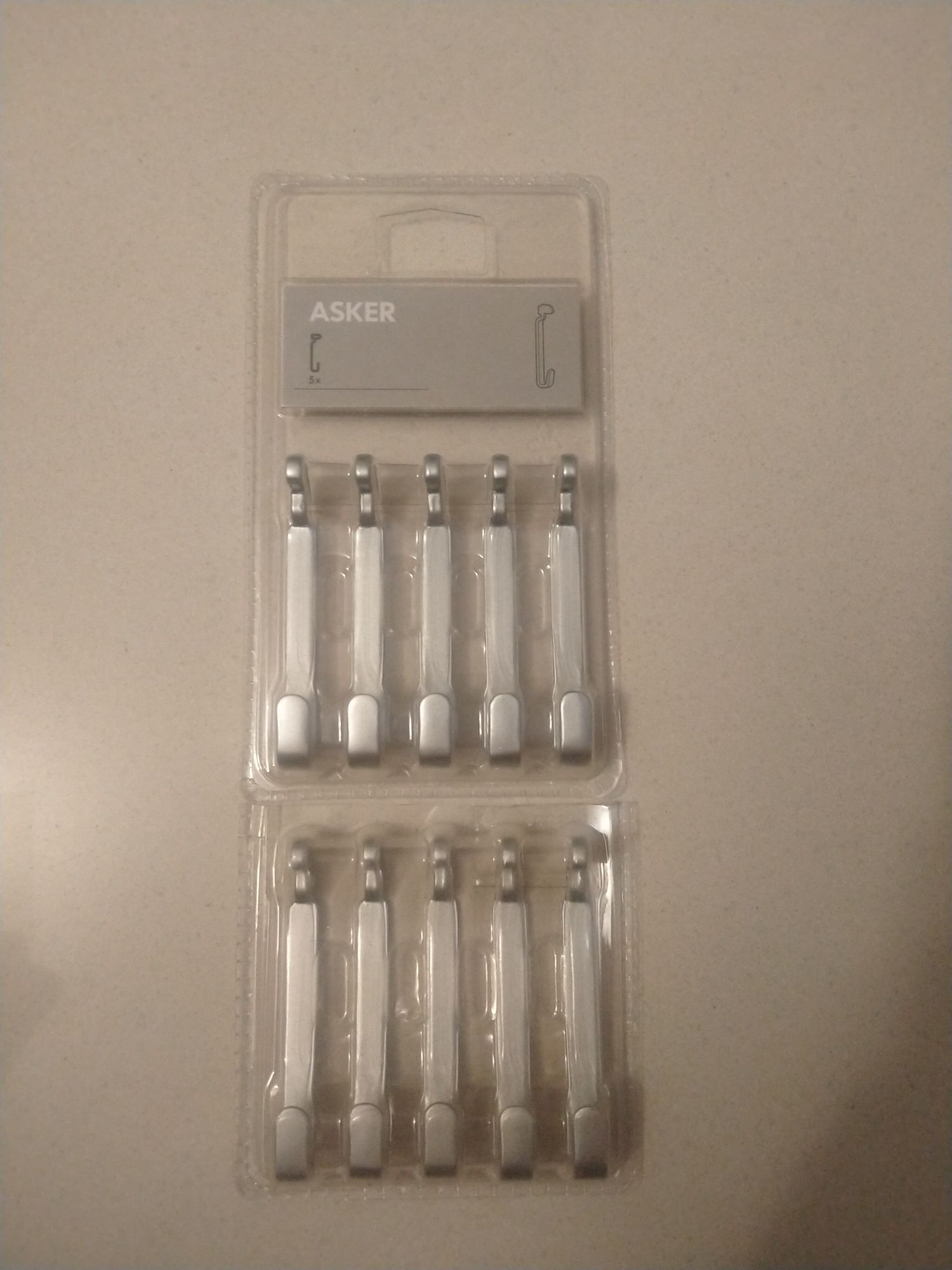 Haczyki IKEA ASKER Nowe