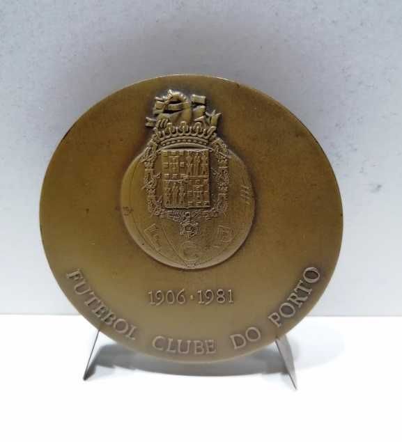 Medalha Bronze do F C Porto 75 anos 1981
