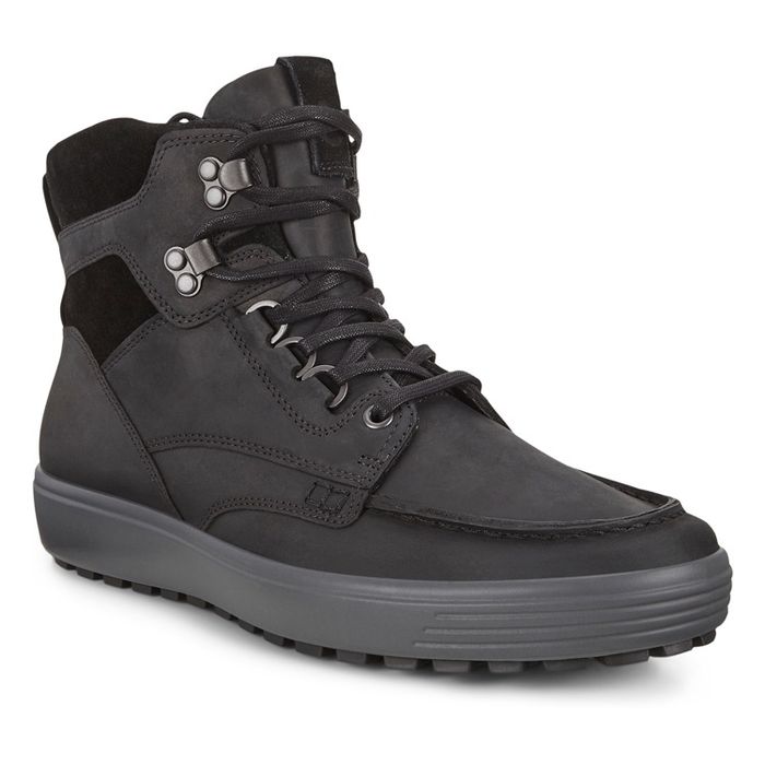 Р.40,42,43,46. Кеди високі ECCO SOFT 7 TRED M 450404/51052