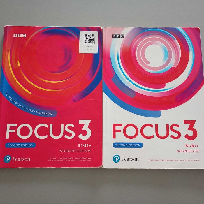 Focus 3 Pearson podręcznik i ćwiczeniówka