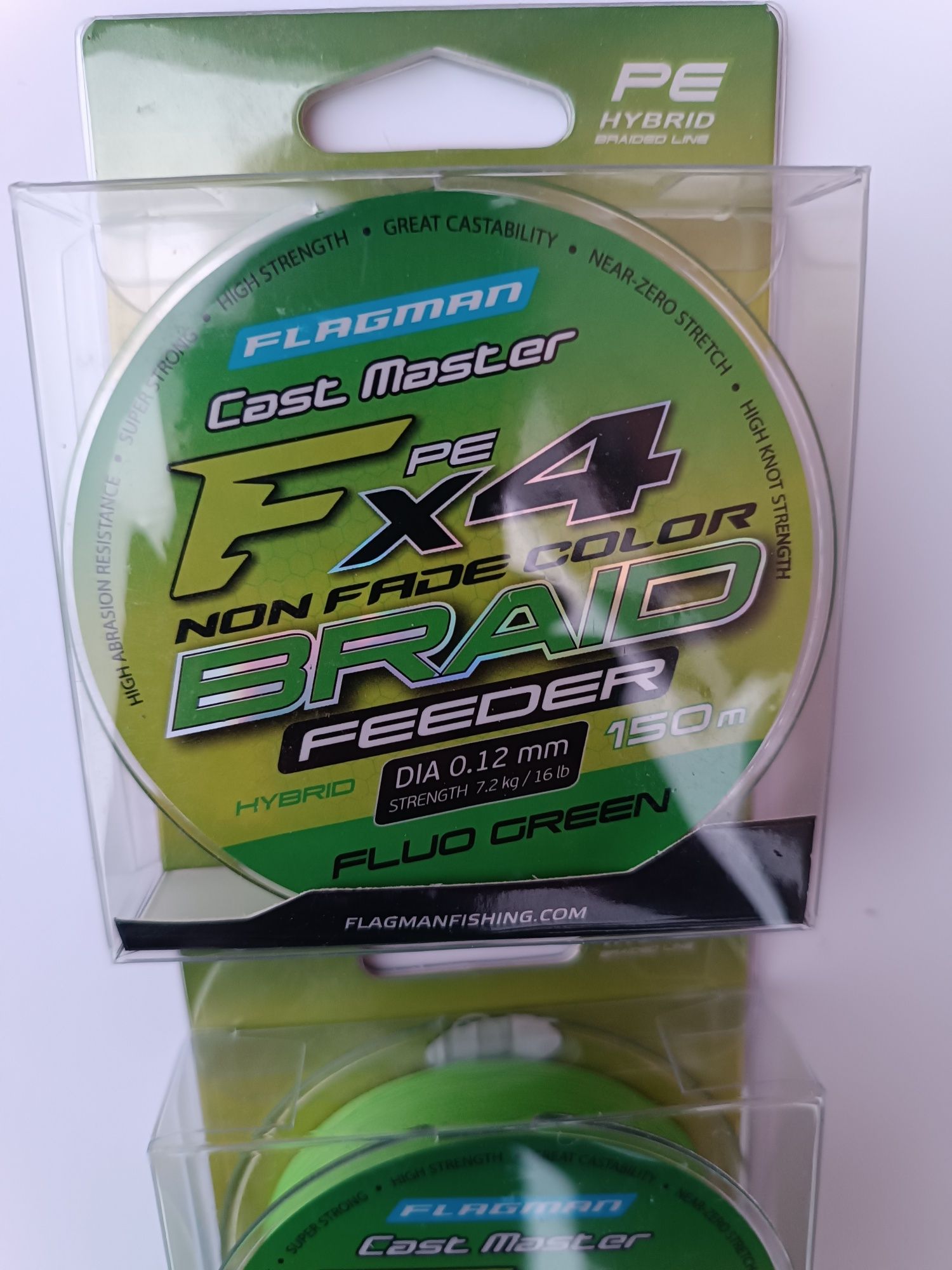 Шнур Flagman Cast Master Feeder Braid X4 150м 0.12/0.14/0.16мм