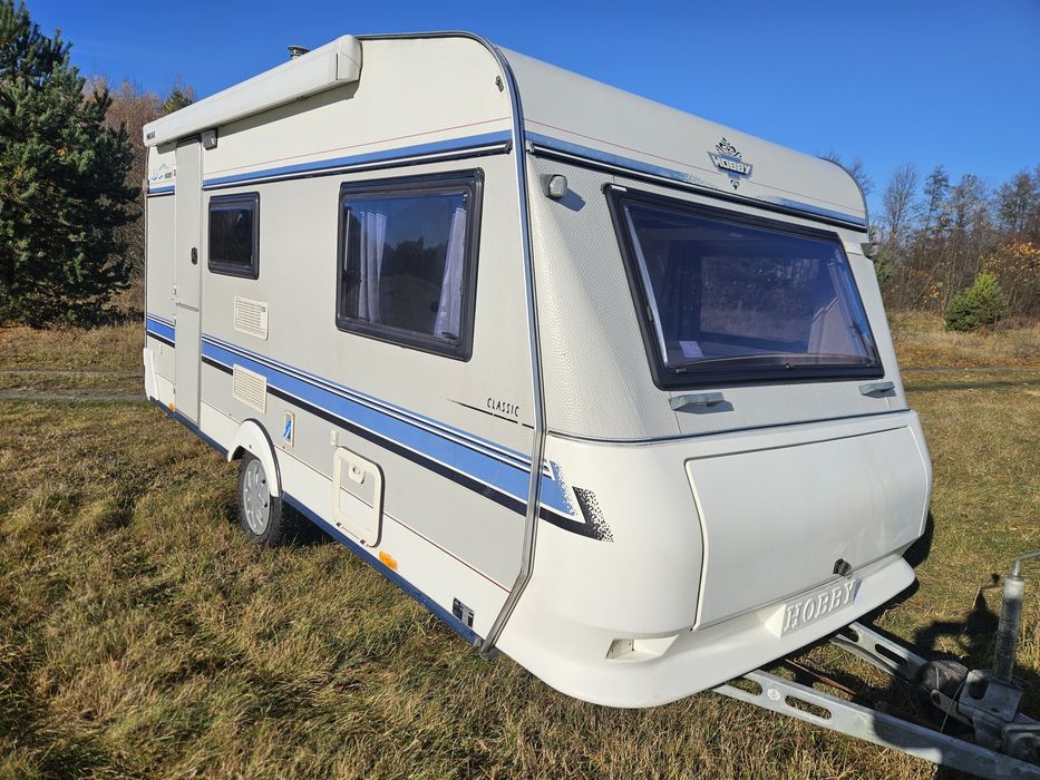 Przyczepa kempingowa Hobby Classic 440 z 1996r.ŁADNA!!!