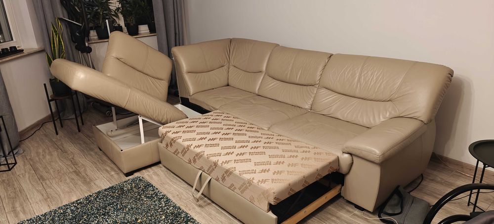 Sprzedam skórzany narożnik