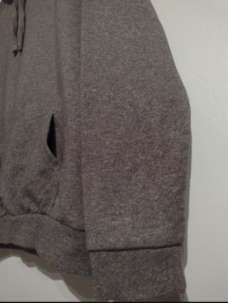 Bluza, zimowa, futrzany golf