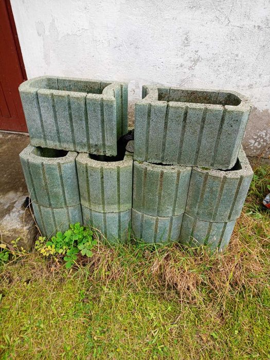 Gazony betonowe dekoracja ogrodowa