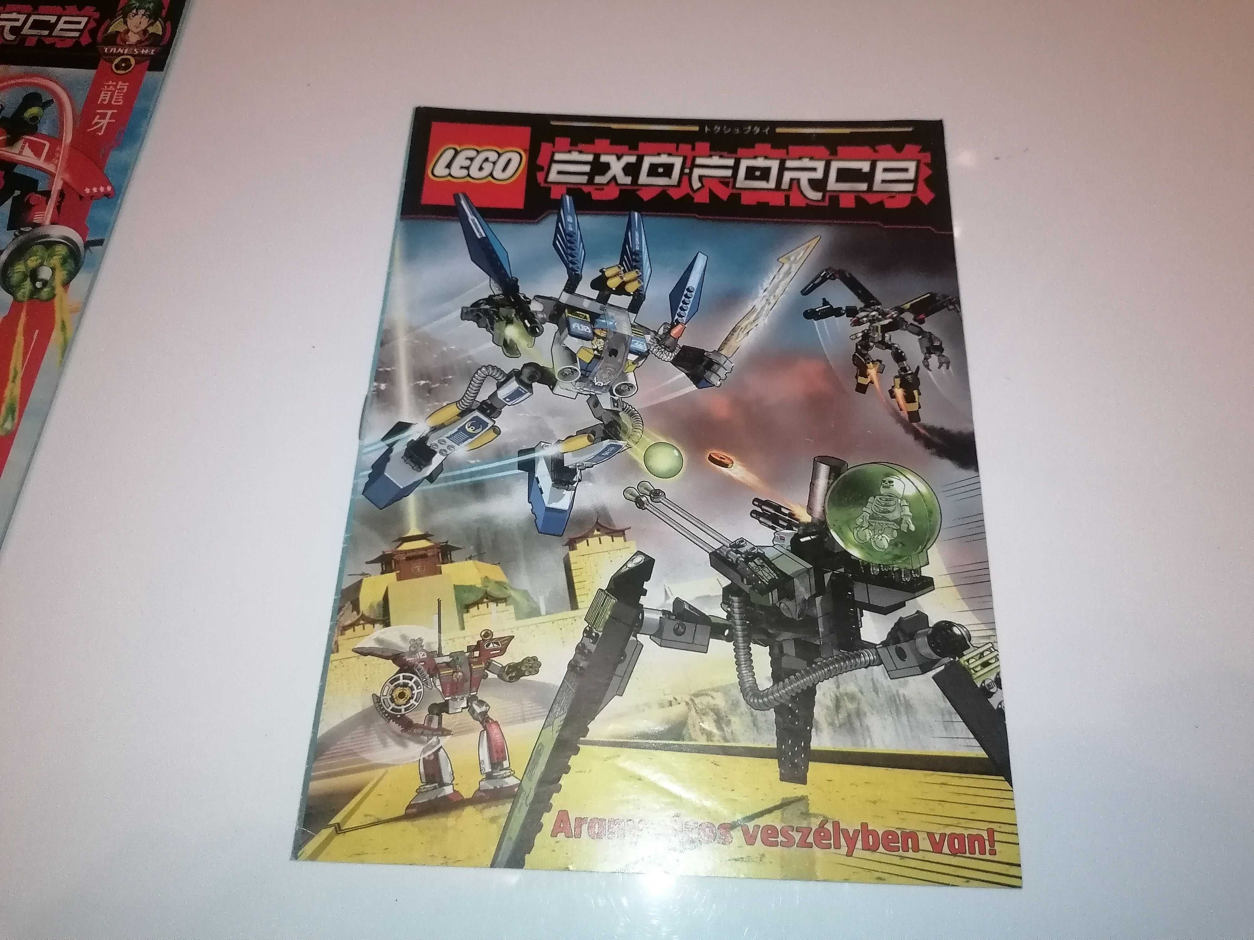 Instrukcja Lego Exo-force 7701 + broszura i naklejki