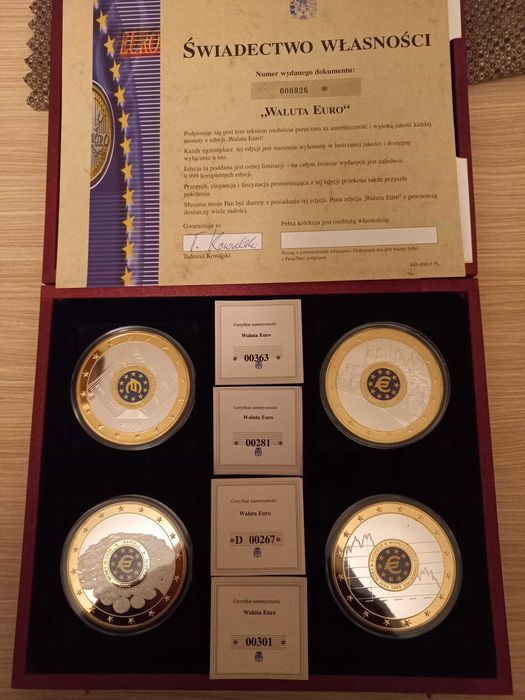 Numizmaty - "Waluta Euro"