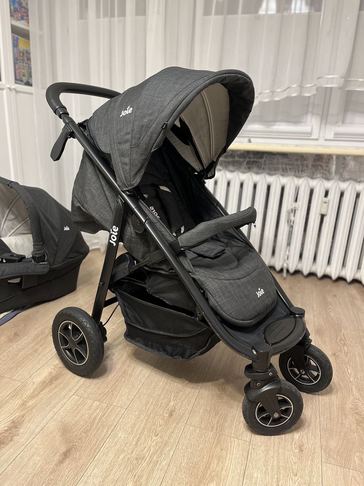 Spacerówka Joie Mytrax Flex + gondola  Joie Ramble XL