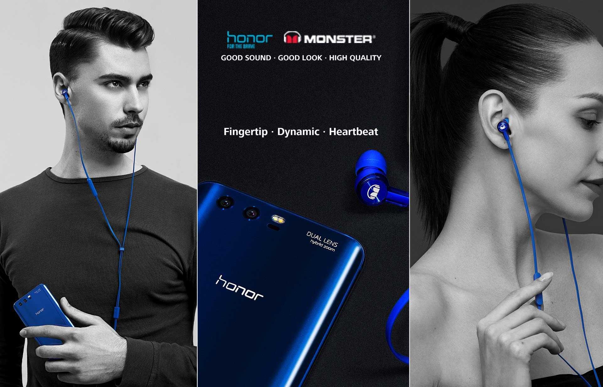 Słuchawki Huawei Honor Monster N-Tune 100 AM15 - NOWE