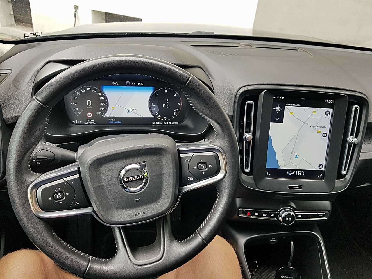 Volvo XC40 2,0 D3 Diesel 150 KM z 2020 roku Automat Przebie 119 tyś km