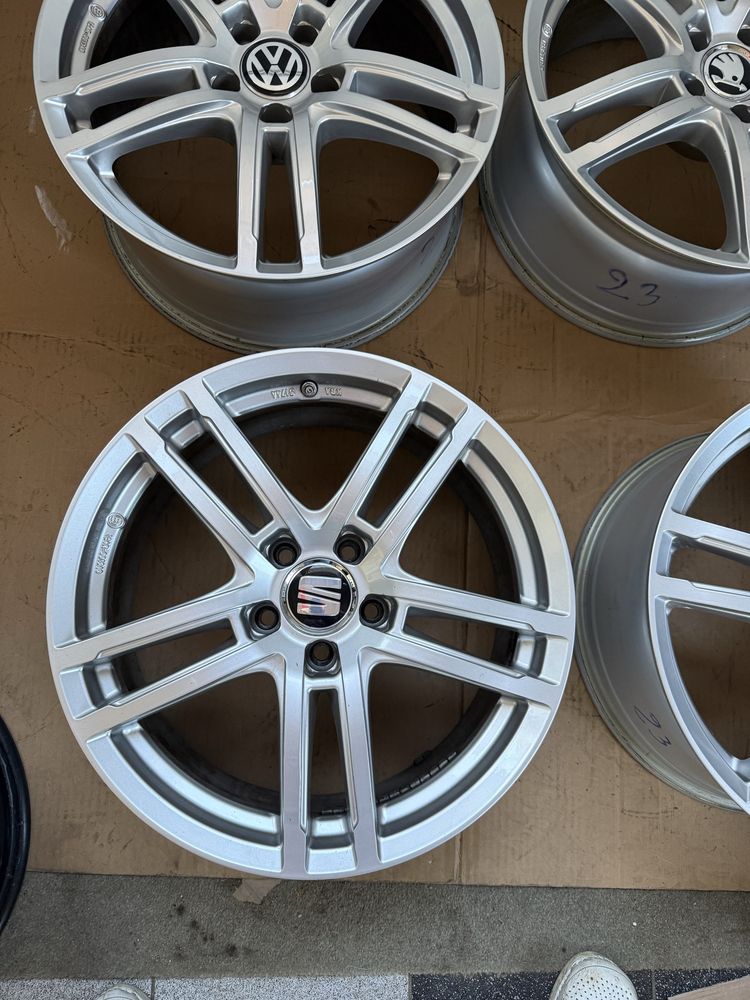 Felgi aluminiowe Dezent ET 38 8jx18” 5x112 Audi Seat Skoda VW