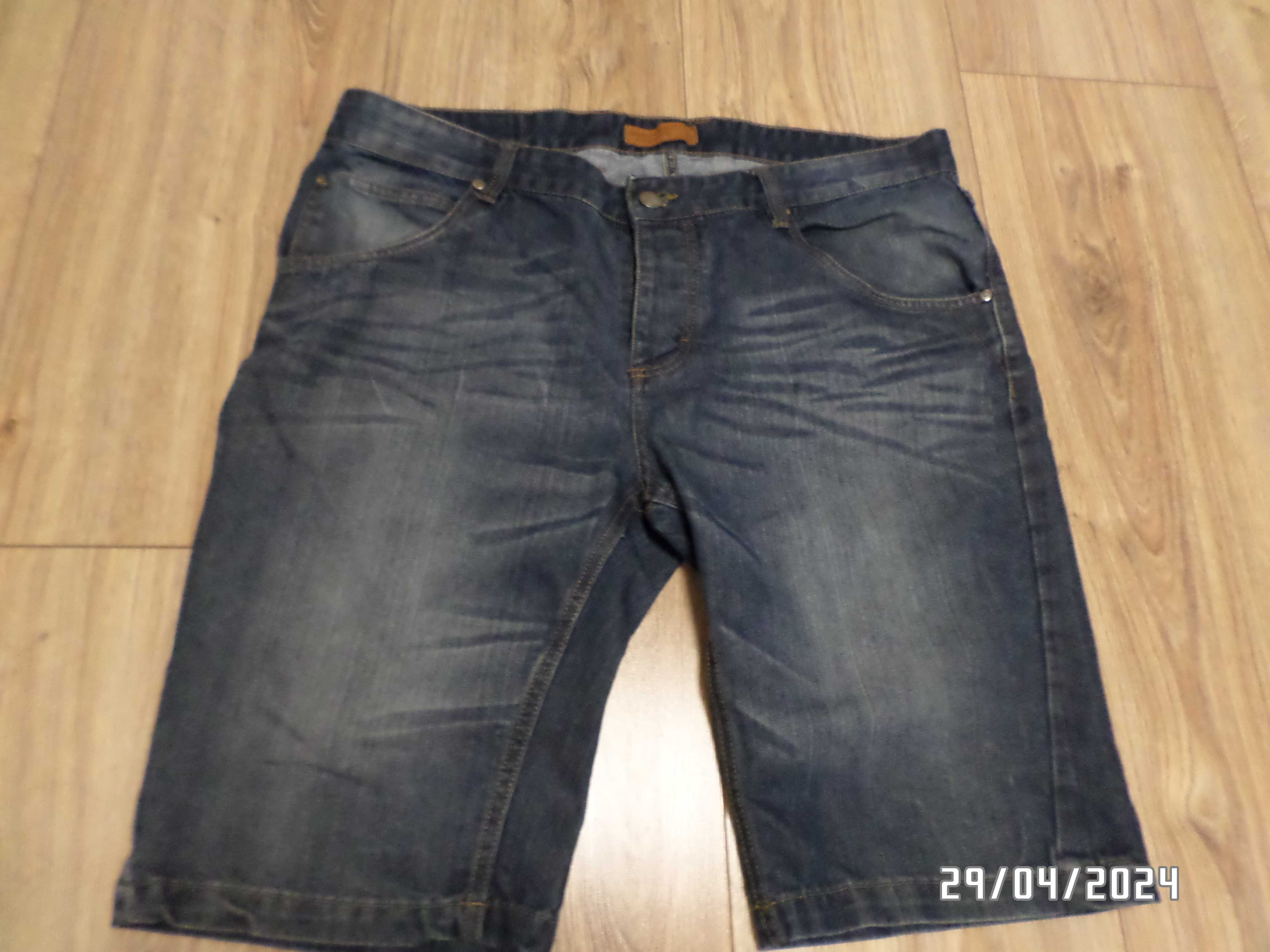 Firmowe spodenki męskie jeans-rozmiar-XL/XXL