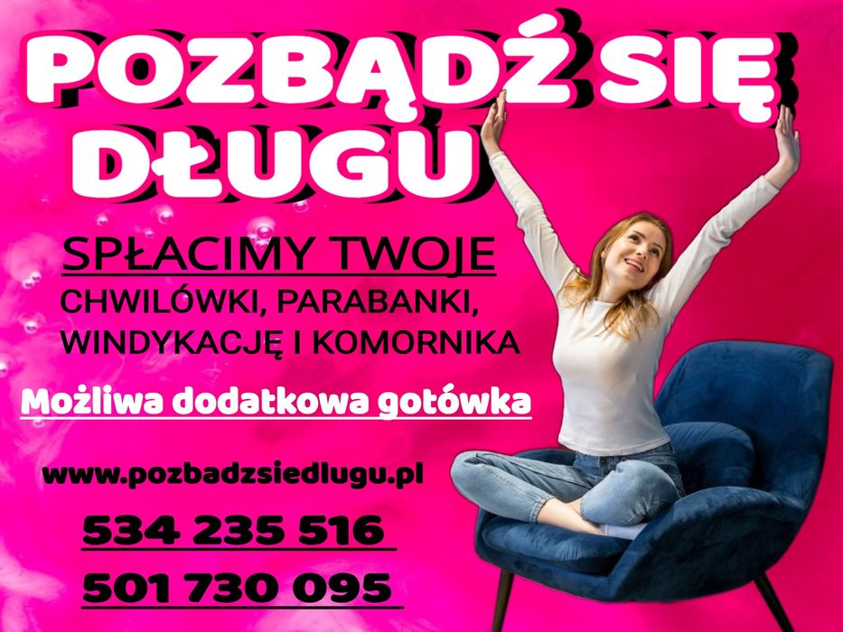 Pożyczka dla zadłużonych, Konsolidacja Chwilówek.  Pożyczka prywatna