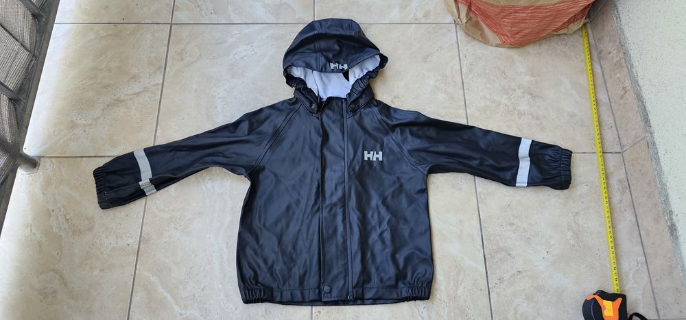 Helly Hansen dziecięca kurtka przeciwdeszczowa rozmiar 98 z kapturem