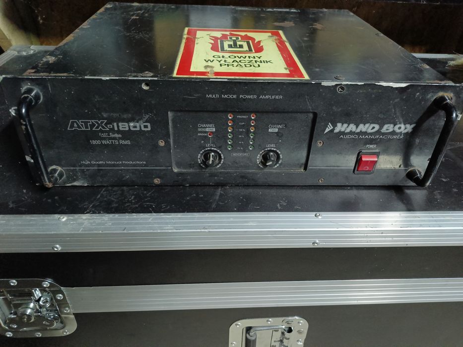 Końcówka mocy Hand Box ATX 1800