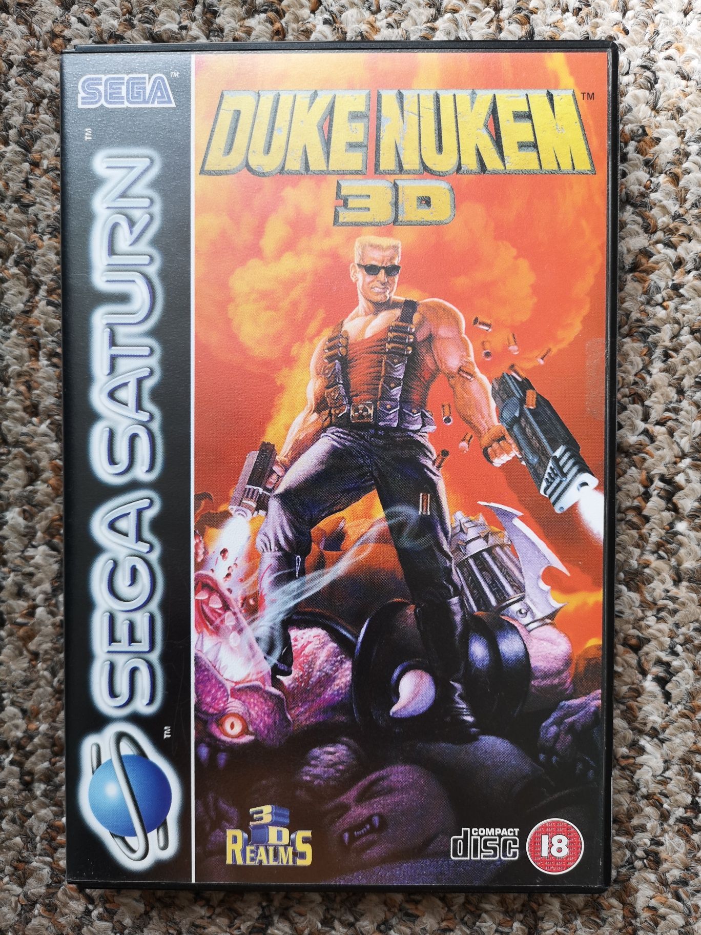 Sega Saturn gra Duke Nukem PAL angielski ideał bez rys