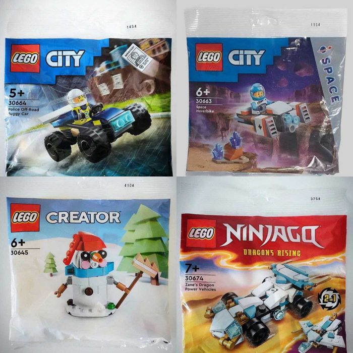 Lego полібеги | CITY / NINJAGO / CREATOR