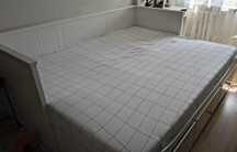 Łóżko ikea Hemnes 160x200