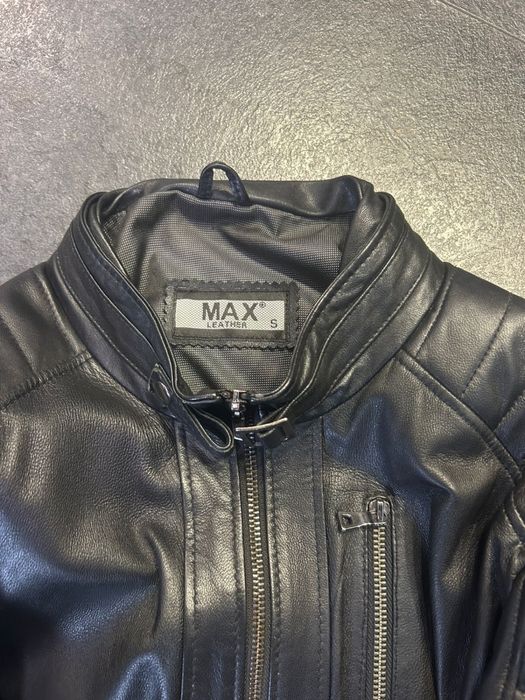 Кожаная куртка бомбер МДК