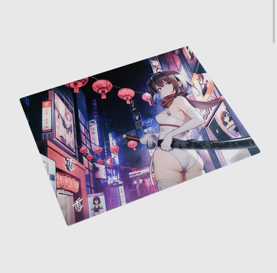 Glass mousepad Yuki Aim Katana City