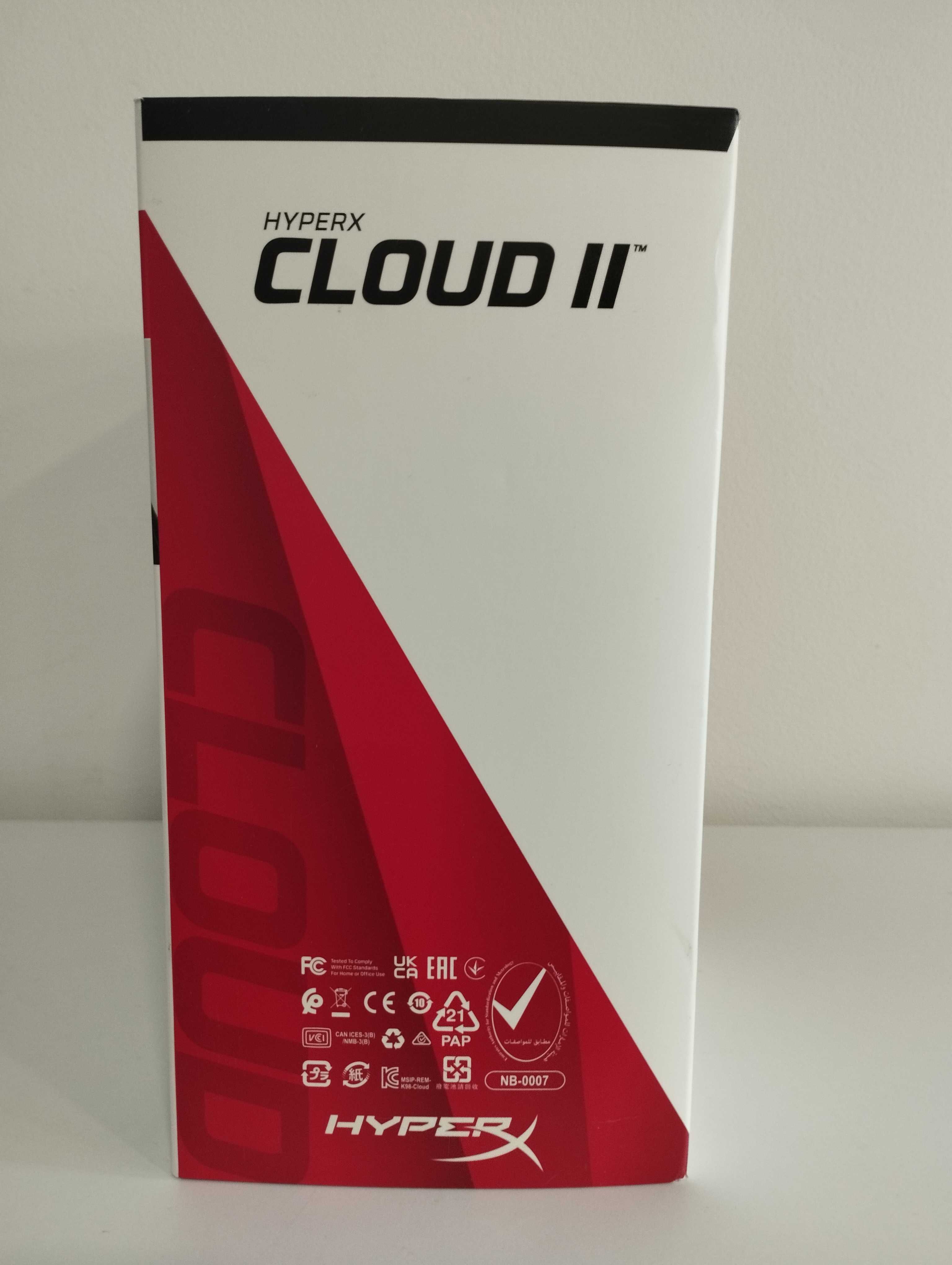 Słuchawki HyperX Cloud II Czerwone