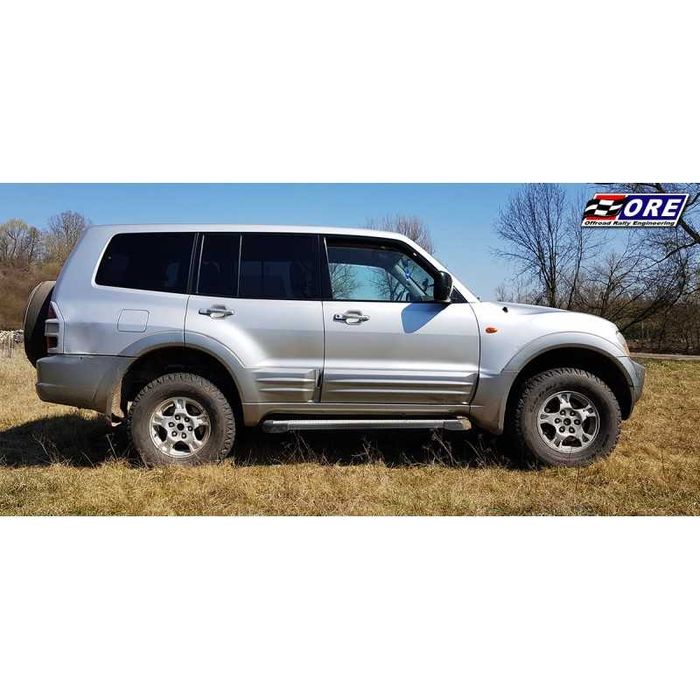 Lift zawieszenia +2" Mitsubishi Pajero III i IV kompletny zestaw