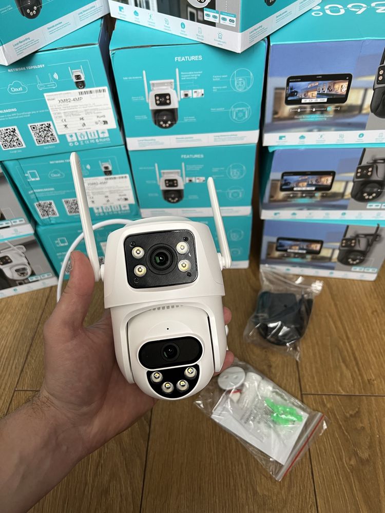 Відеоспостереження Wifi Ip PTZ камери