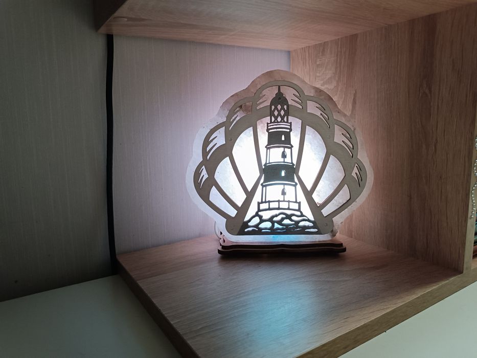 Соляний світильник Маяк