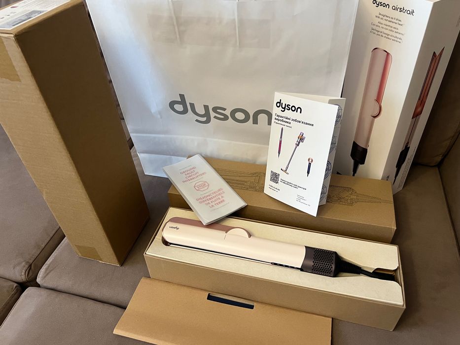 ОРИГІНЛЬНИЙ Dyson випрямляч  ГАРАНТІЯ  airstrait выпрямитель Фен