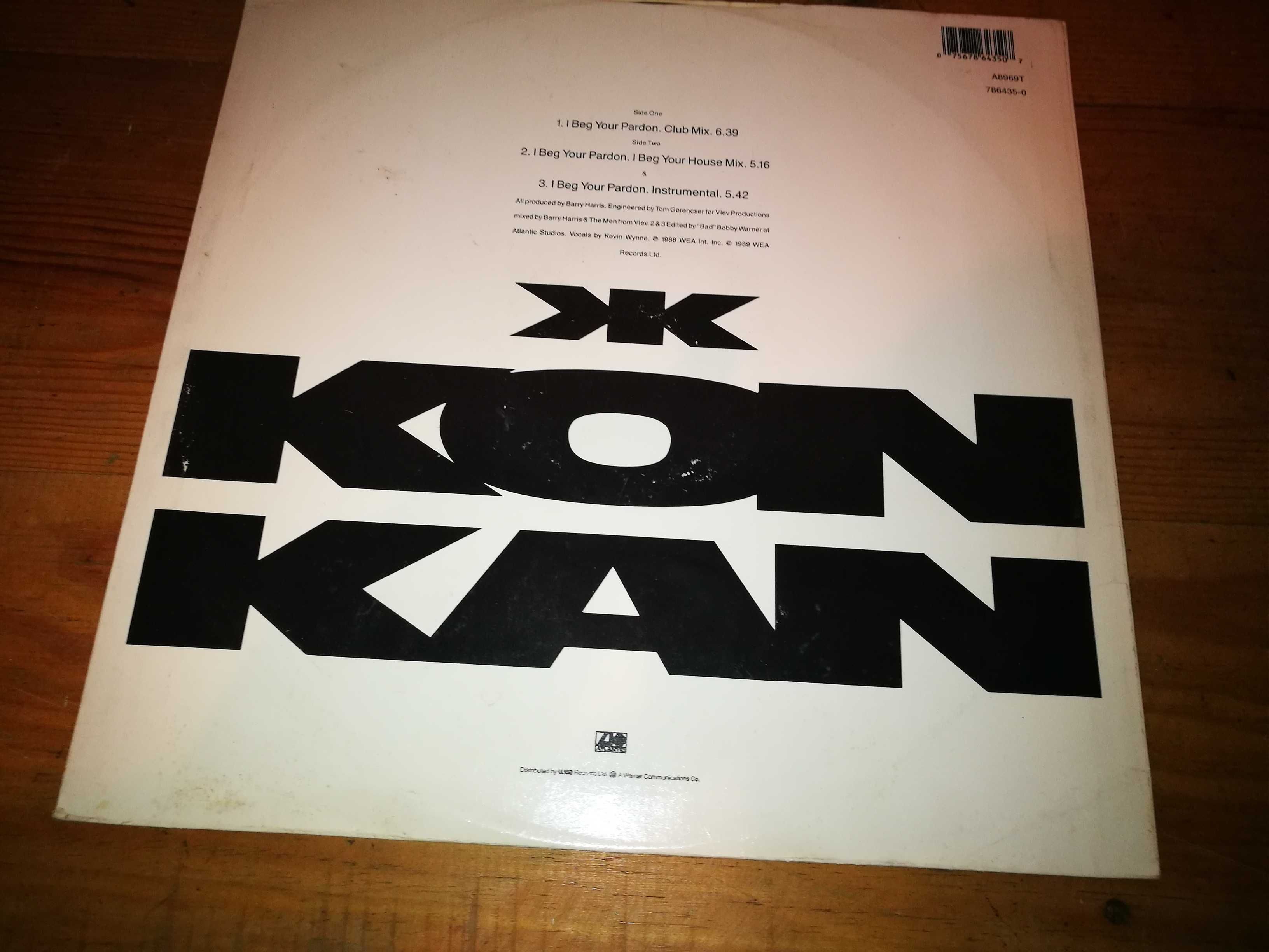 KON KAN (DANCE) - I Beg Your Pardon (Club Mix)	MAXI