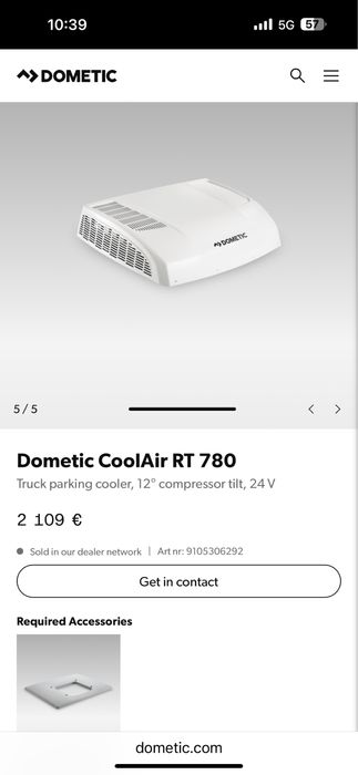 Ar condicionado 24 v DOMETIC