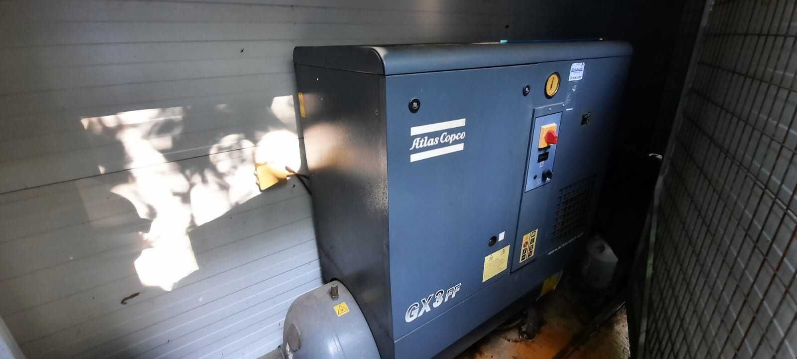 Compressor de parafuso Atlas Copco GX 3 FF